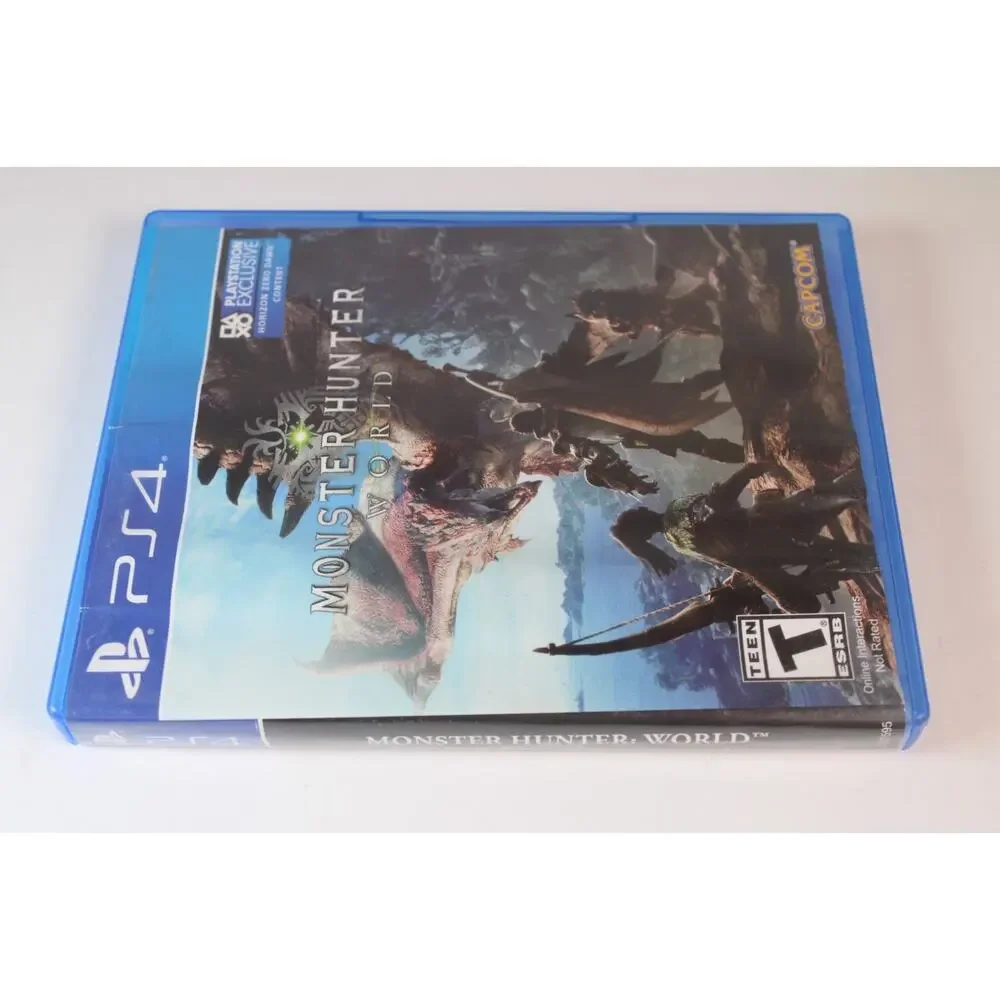 Monster Hunter World (Sony PlayStation 4, PS4) Authentic, tested/works